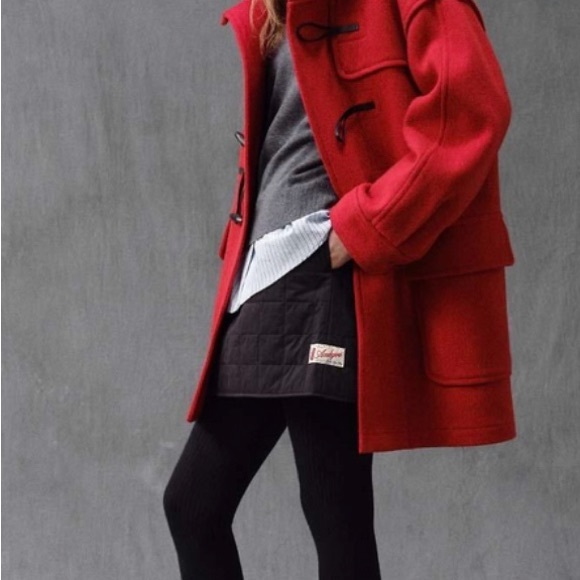 And You Duffle Coat in Red, size 0, NWT - Picture 5 of 10